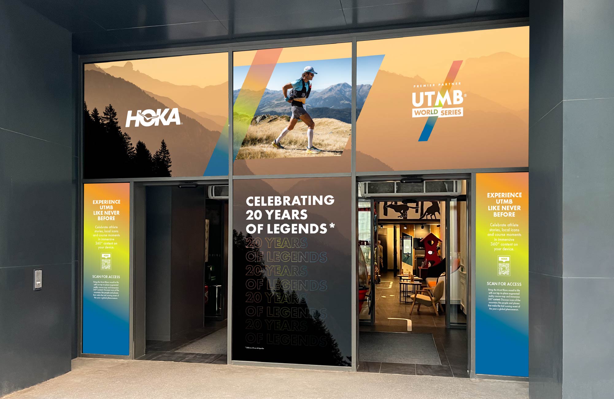 Sport- UTMB - Branding, print