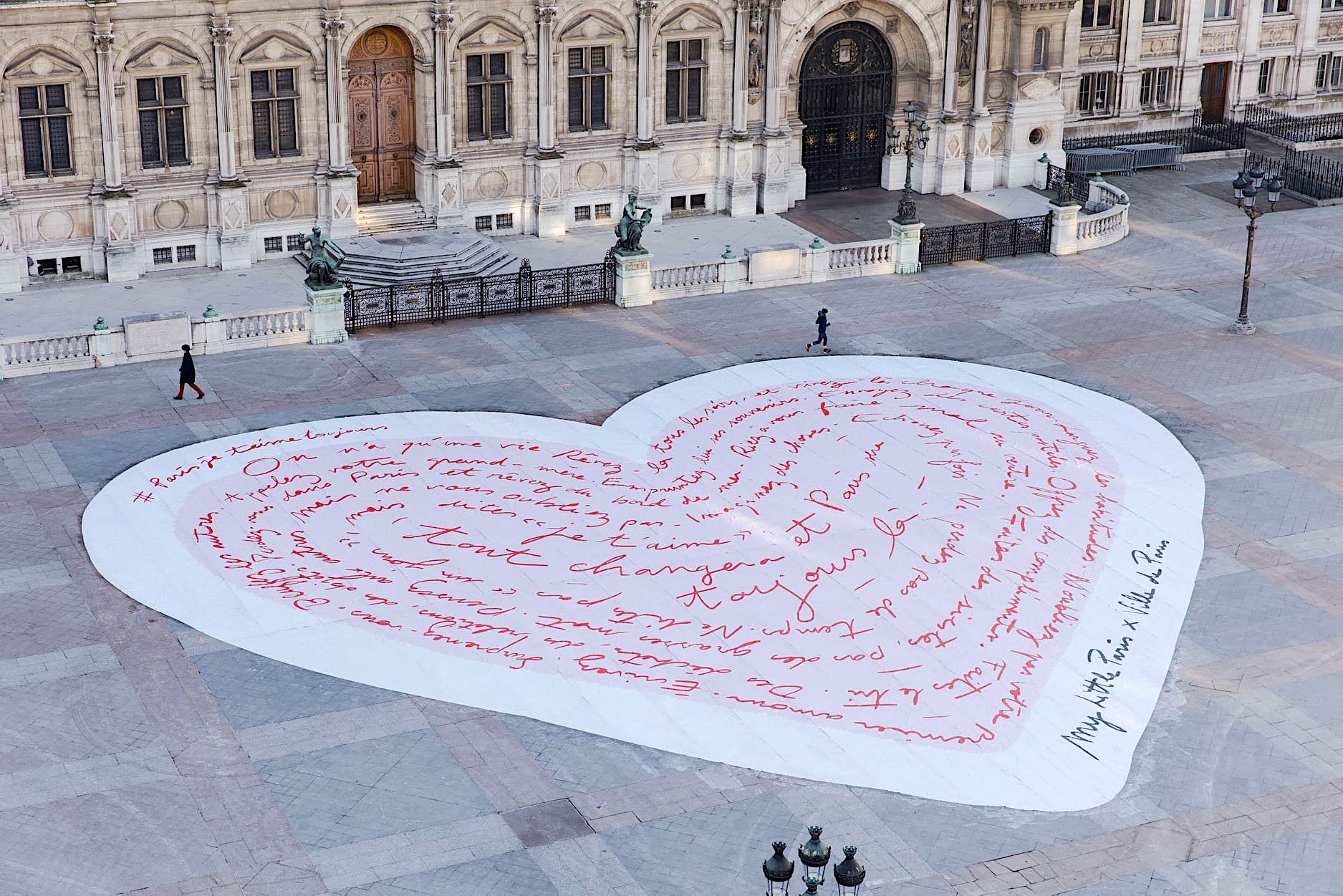 Lieu Public, Évènementiel - Paris je t'aime - Print XXL